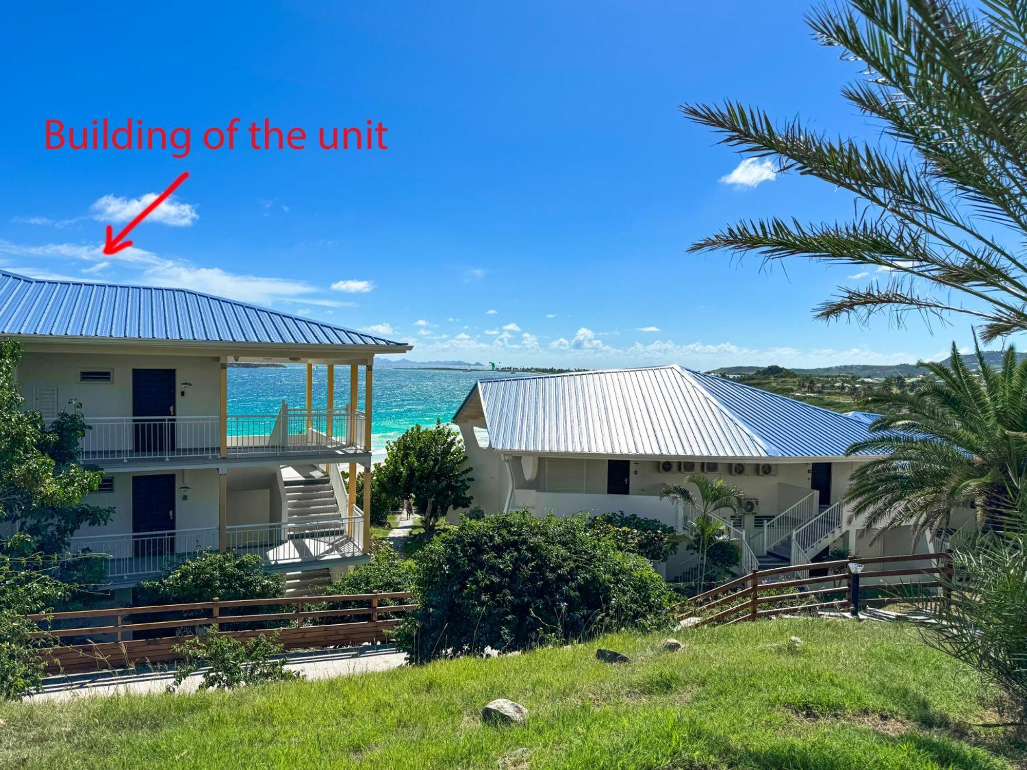 Front Line Unit 520 Ft2 - 48 M2, On Second Floor, Stunning Ocean View Cul de Sac Exterior foto